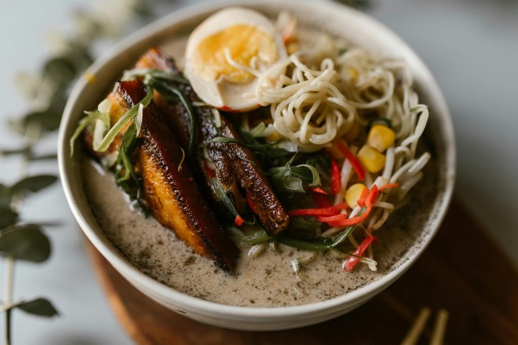 Creamy Ramen Vegetable Upgrade
